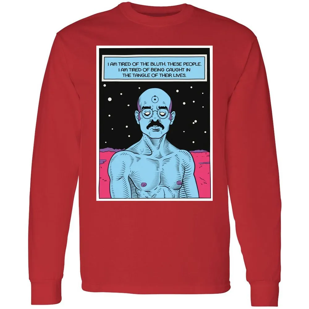 Long Sleeve T-Shirt - 2B332L7P - Red - 14