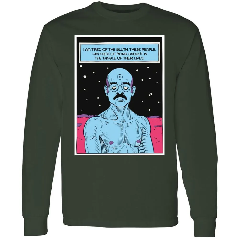 Long Sleeve T-Shirt - 2B332L7P - Forest Green - 4