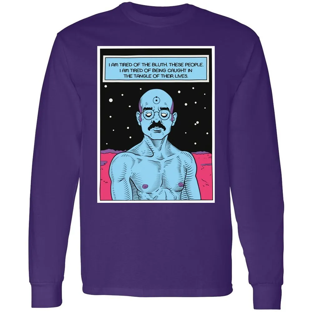 Long Sleeve T-Shirt - 2B332L7P - Purple - 13