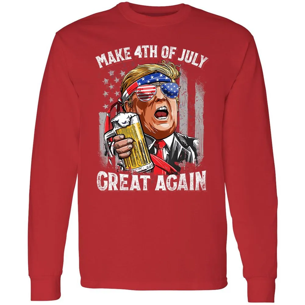 Long Sleeve T-Shirt - 2QLY8LA8 - Red - 14