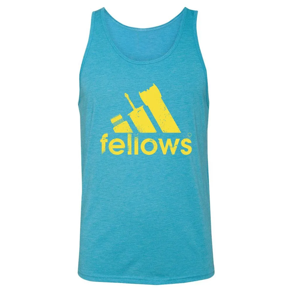 Unisex Jersey Tank - 473N7VG7 - Aqua Triblend - 3