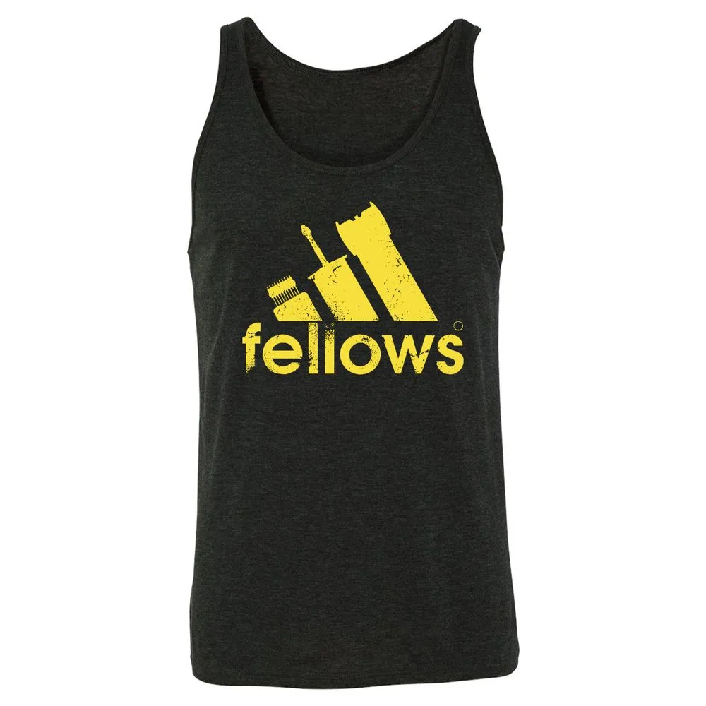 Unisex Jersey Tank - 473N7VG7 - Charcoal Black Triblend - 5