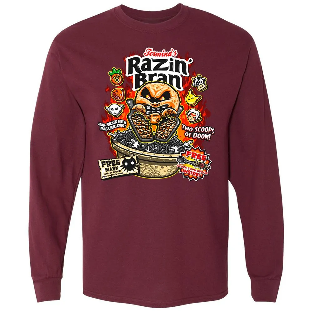Long Sleeve T-Shirt - 6UXW4LAC - Maroon - 11