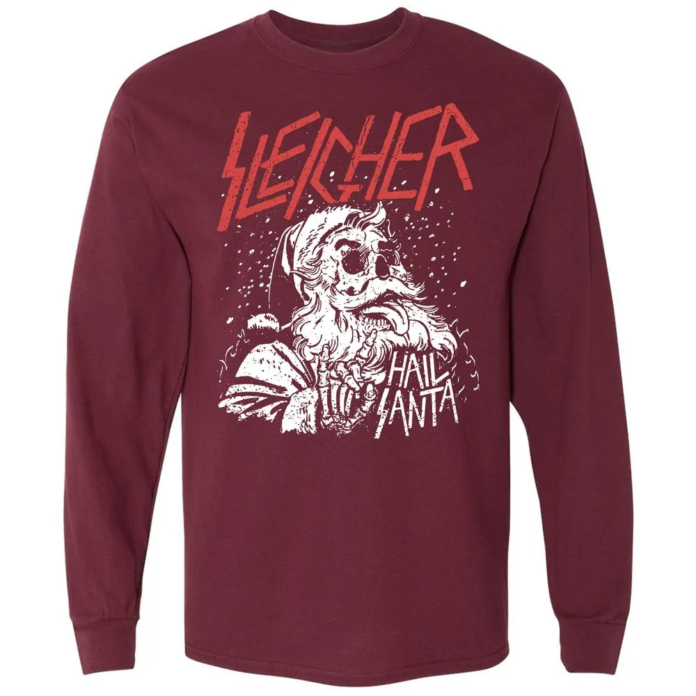 Long Sleeve T-Shirt - EWSMLXH4 - Maroon - 11