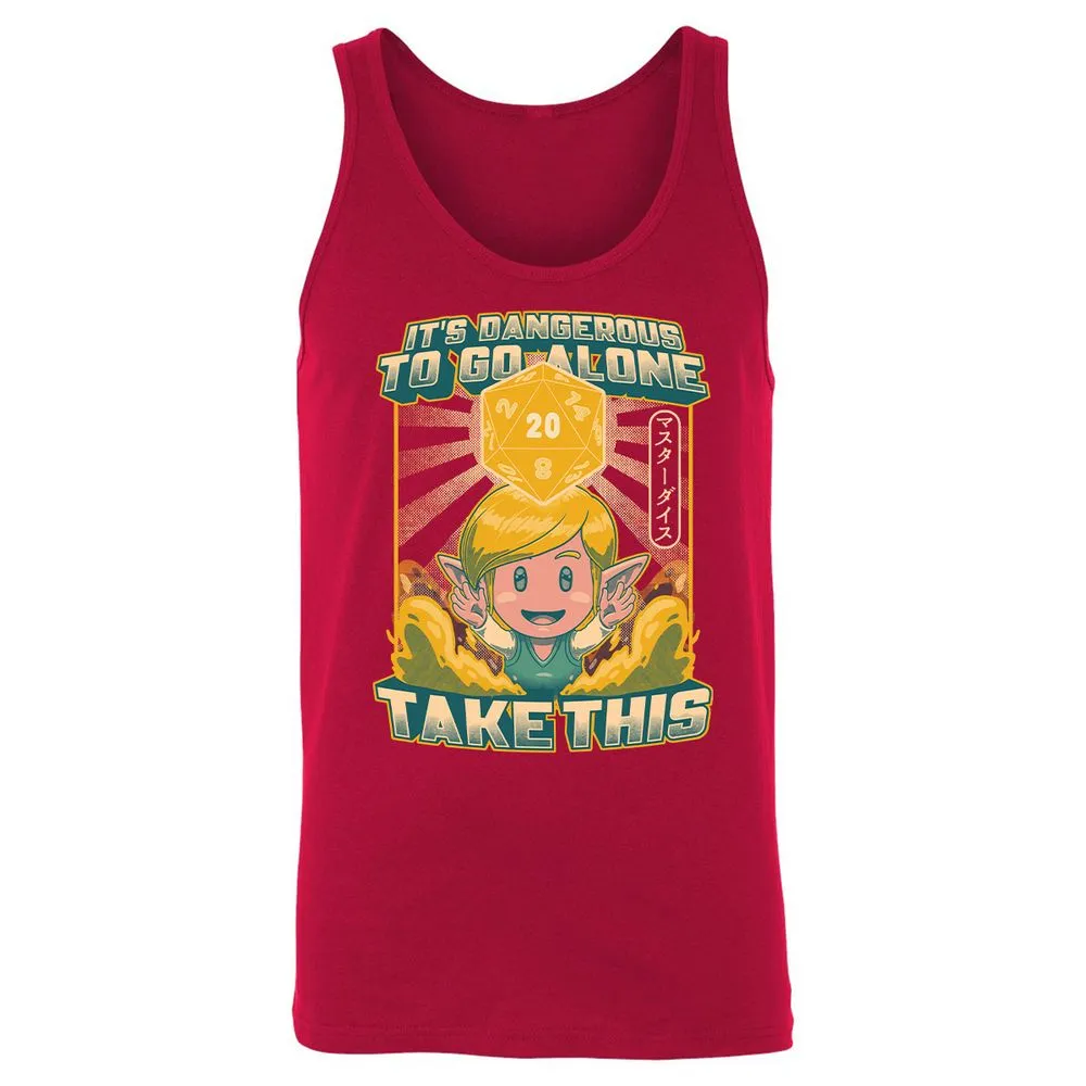 Unisex Jersey Tank - 63ZS4TQD - Red - 11