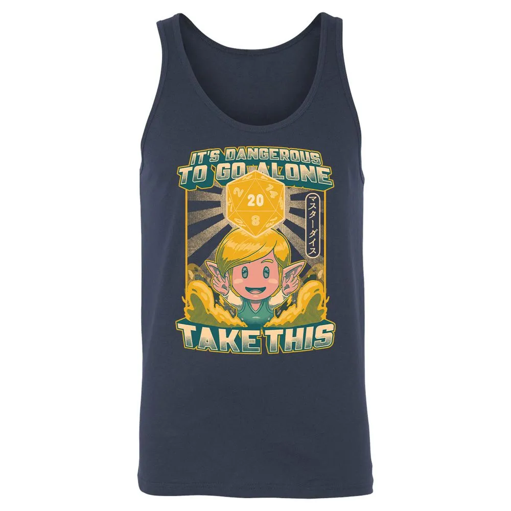 Unisex Jersey Tank - 63ZS4TQD - Navy - 2