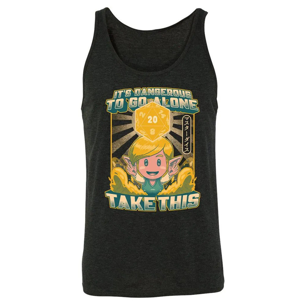 Unisex Jersey Tank - 63ZS4TQD - Charcoal Black Triblend - 5