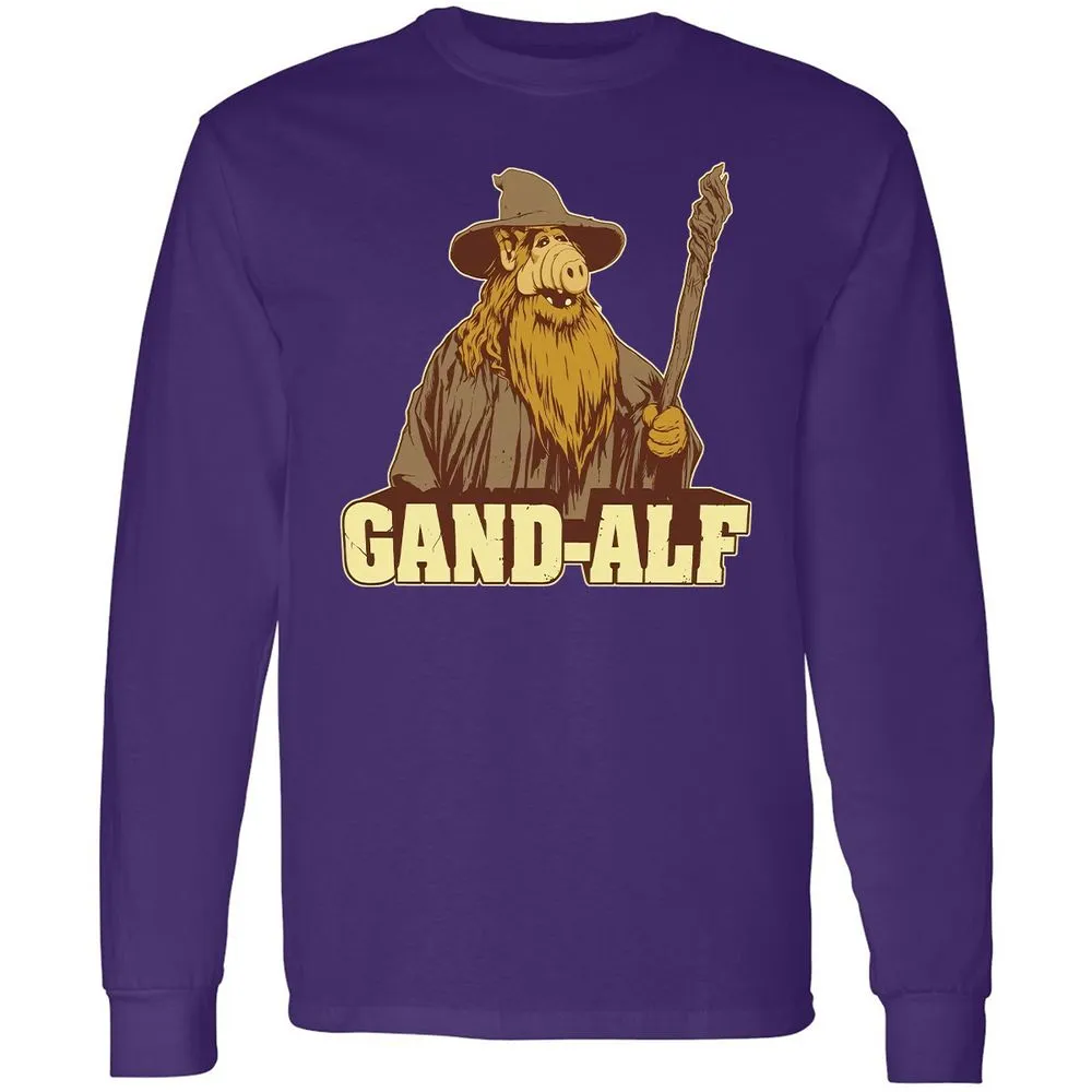 Long Sleeve T-Shirt - 4JW3JP5Y - Purple - 13