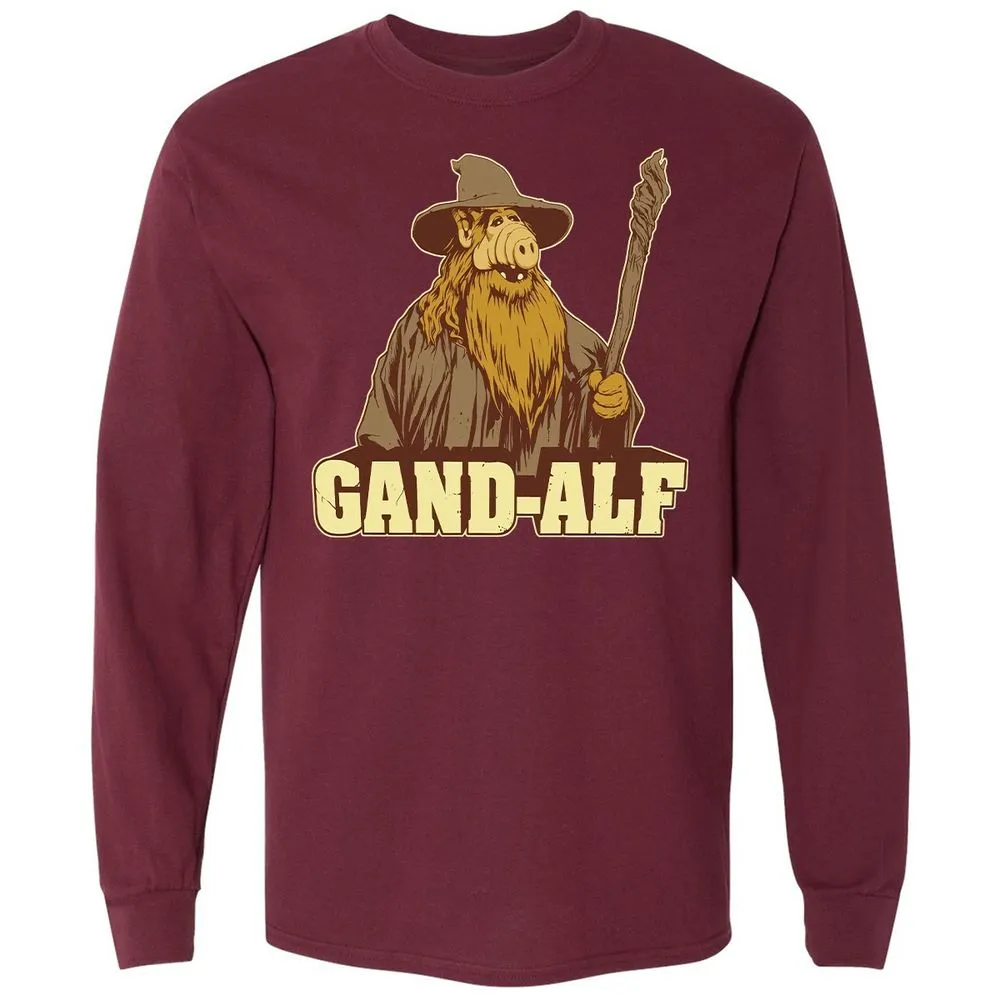 Long Sleeve T-Shirt - 4JW3JP5Y - Maroon - 11