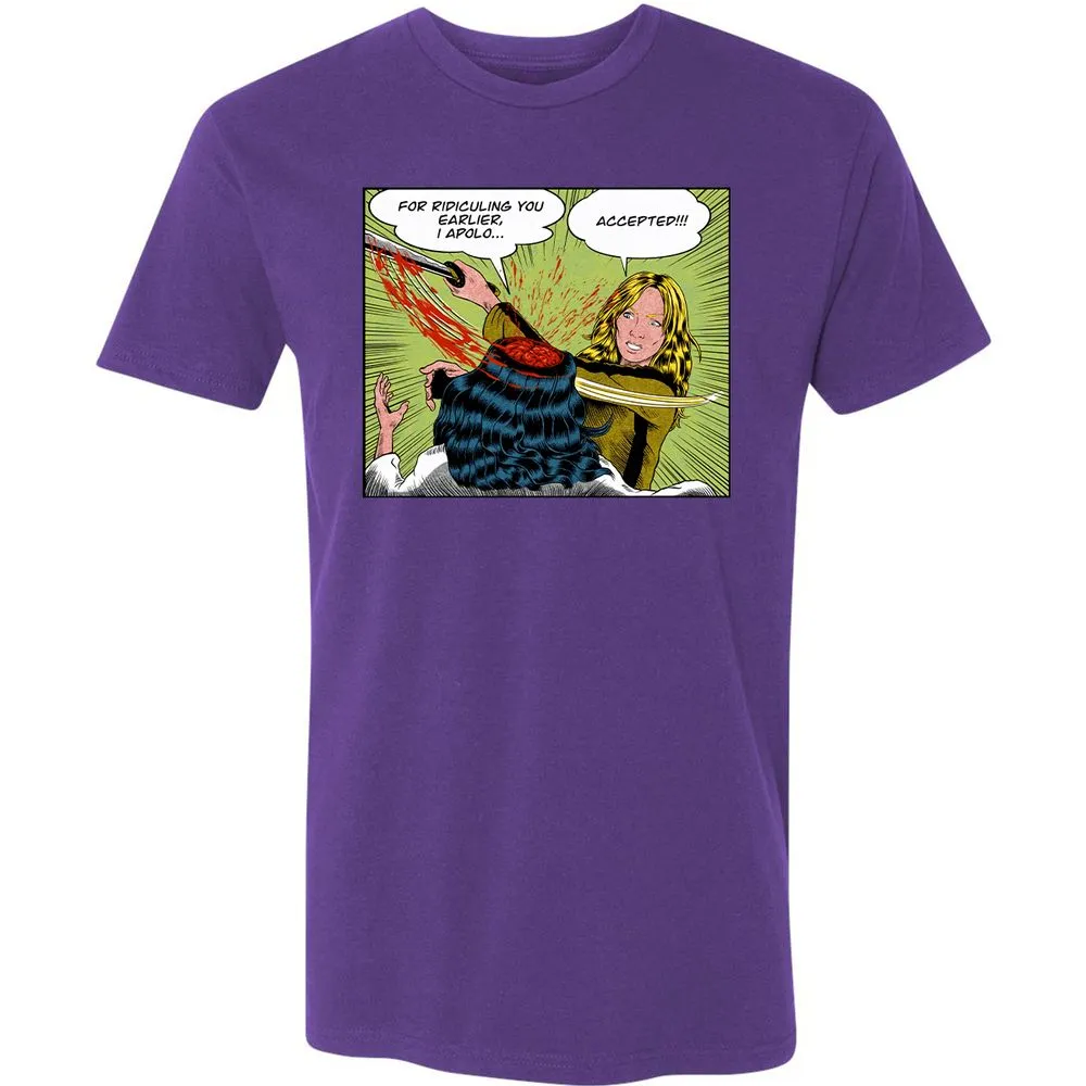 Premium Unisex T-Shirt - 9UEH1FKW - Purple Rush - 7
