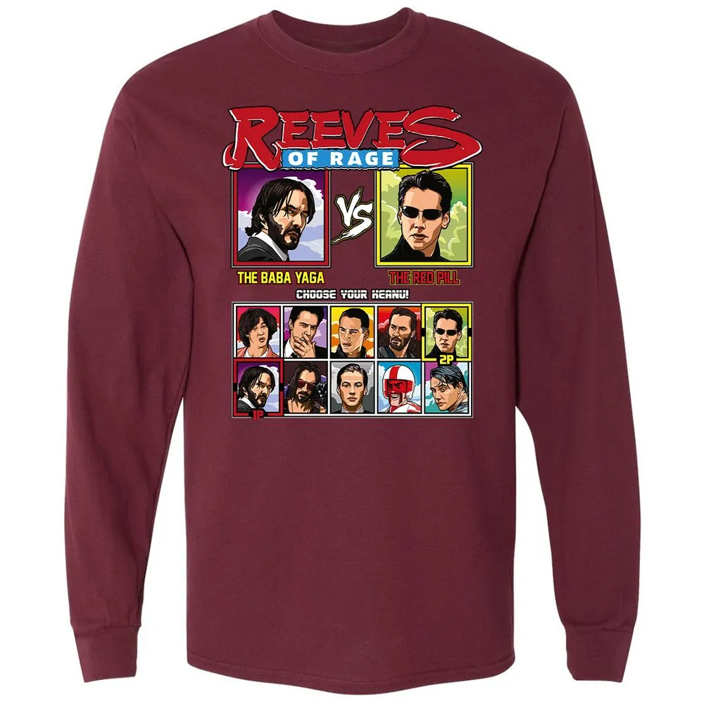 Long Sleeve T-Shirt - 8DDP1S64 - Maroon - 11