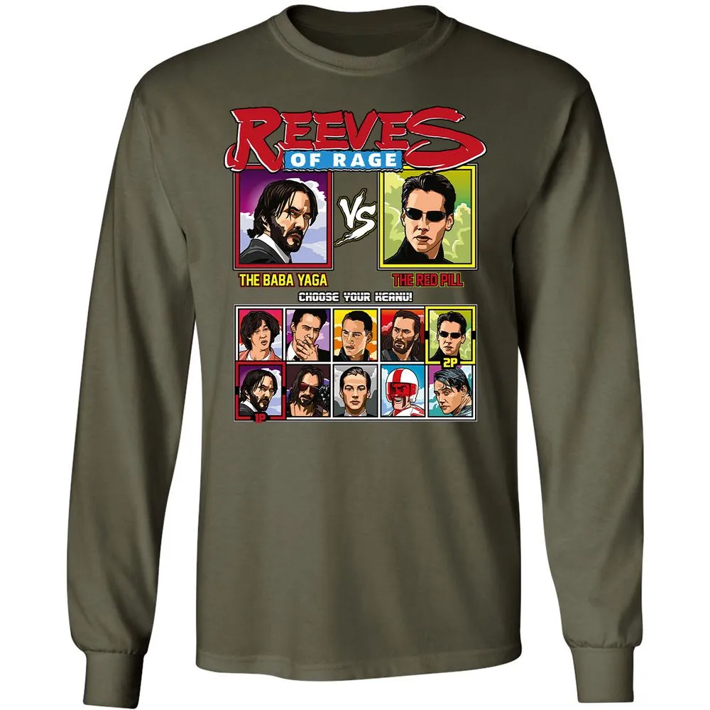 Long Sleeve T-Shirt - 8DDP1S64 - Military Green - 16