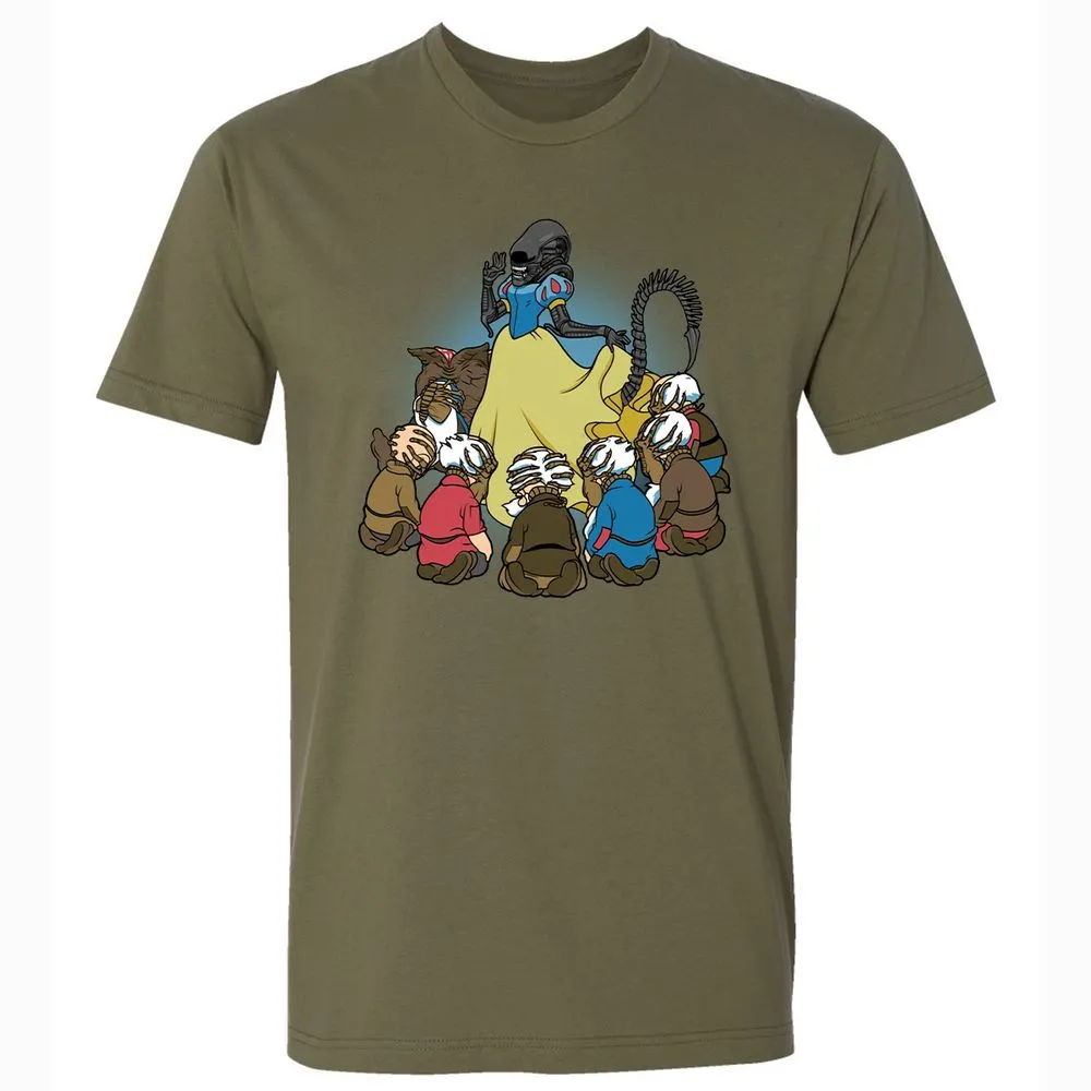 Premium Unisex T-Shirt - QTF3AAZ9 - Military Green - 5