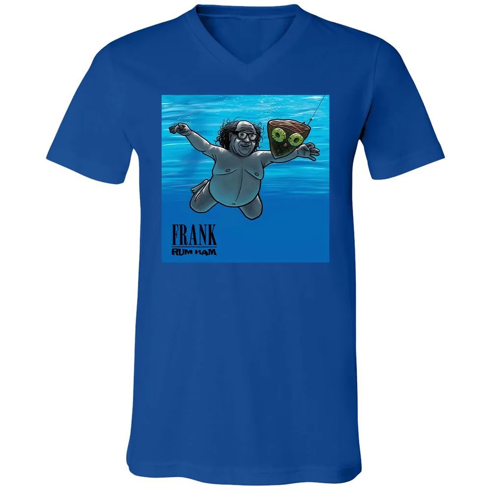 Unisex V-Neck T-Shirt - 98ADVRFA - True Royal - 4
