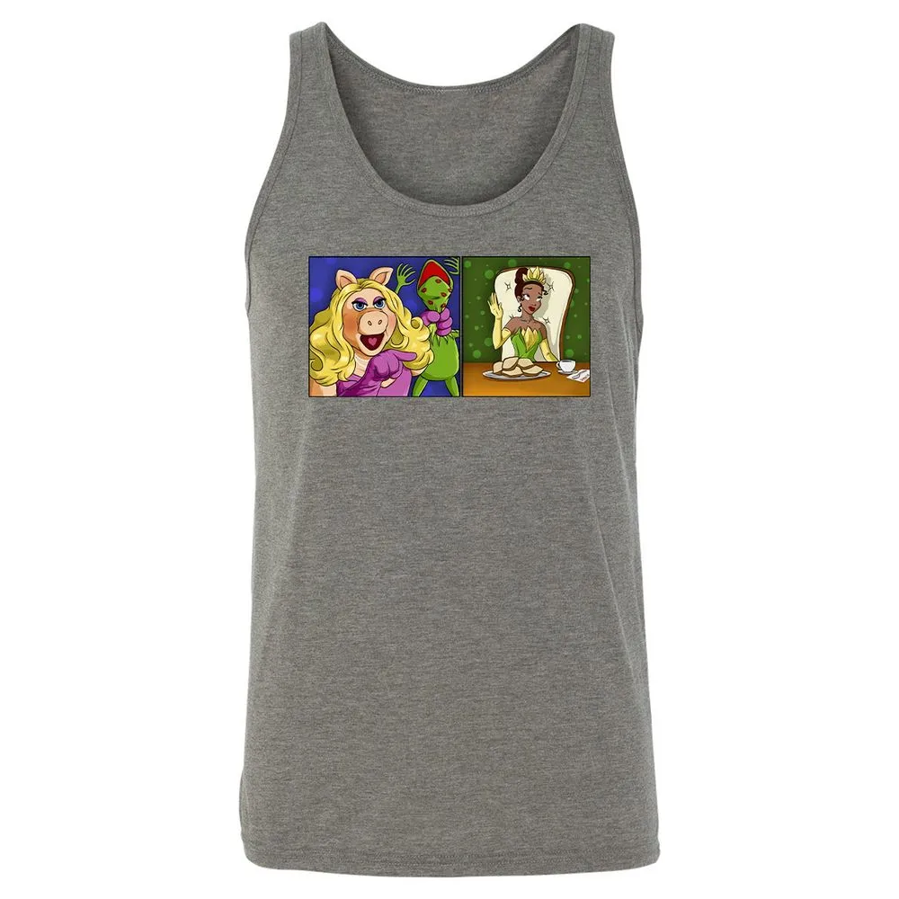 Unisex Jersey Tank - BZKNMMH2 - Grey Triblend - 8