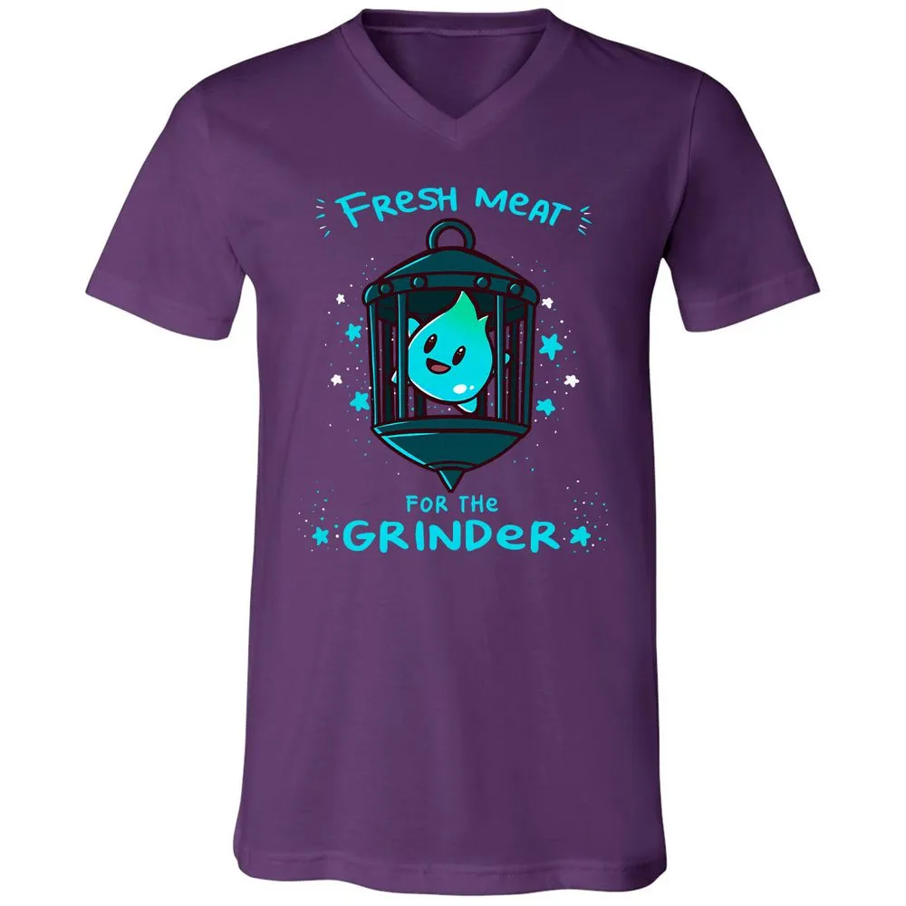 Unisex V-Neck T-Shirt - 22ZYD4JG - Team Purple - 9