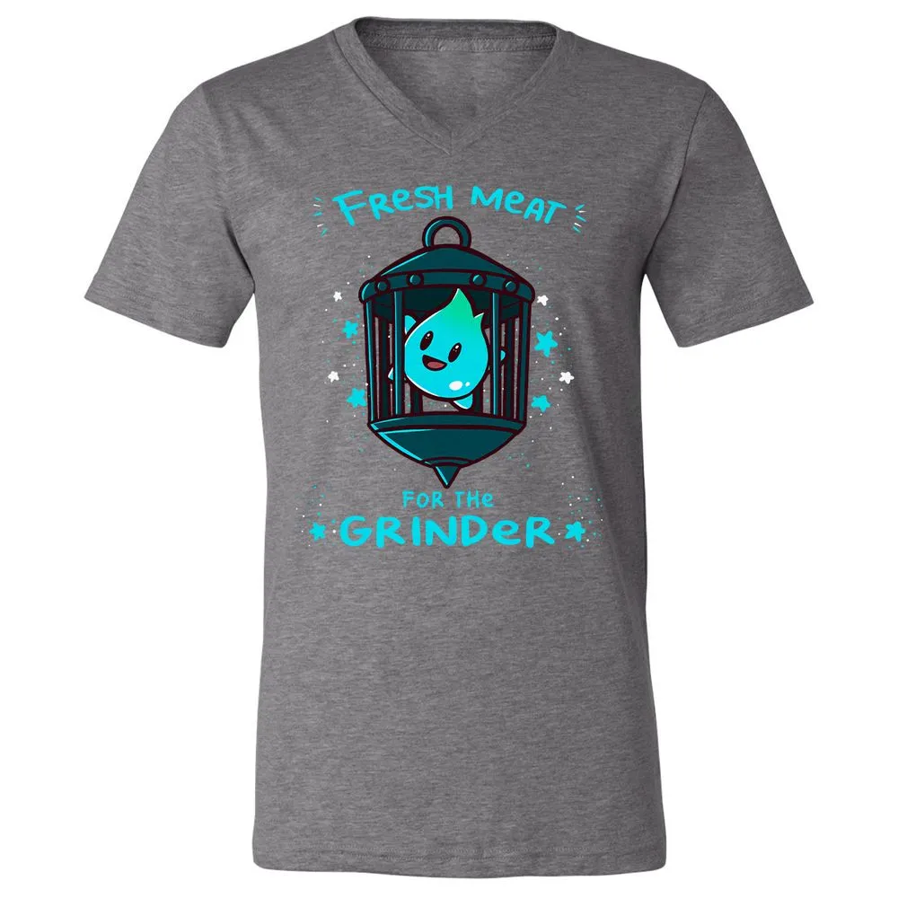 Unisex V-Neck T-Shirt - 22ZYD4JG - Deep Heather - 13