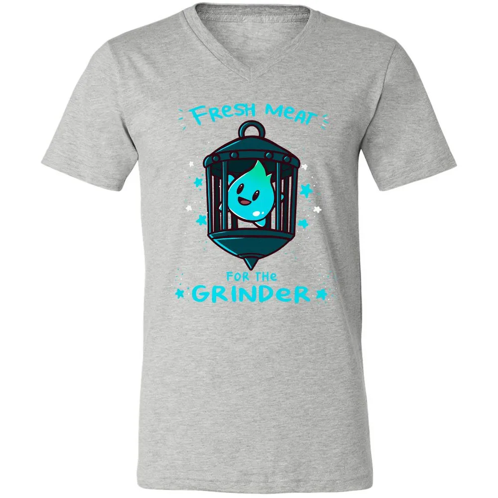 Unisex V-Neck T-Shirt - 22ZYD4JG - Athletic Heather - 7
