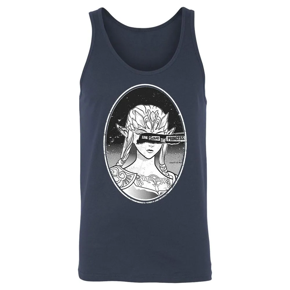 Unisex Jersey Tank - NQQ7C95B - Navy - 2