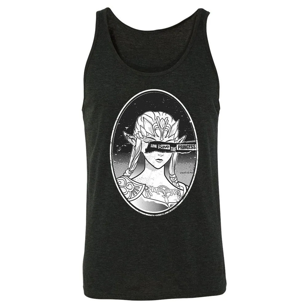 Unisex Jersey Tank - NQQ7C95B - Charcoal Black Triblend - 5