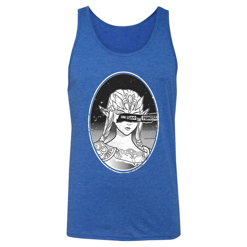 Unisex Jersey Tank - NQQ7C95B - True Royal Triblend - 12
