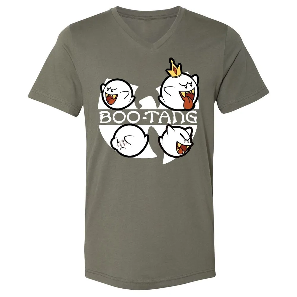 Unisex V-Neck T-Shirt - WMMUUTJ4 - Military Green - 10