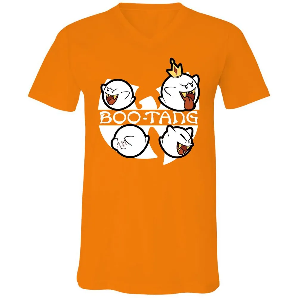 Unisex V-Neck T-Shirt - WMMUUTJ4 - Orange - 11