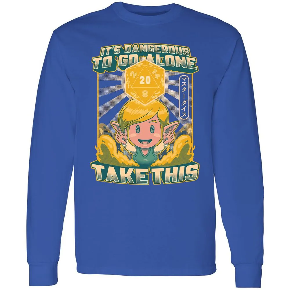 Long Sleeve T-Shirt - E7JPK7L5 - Royal - 8