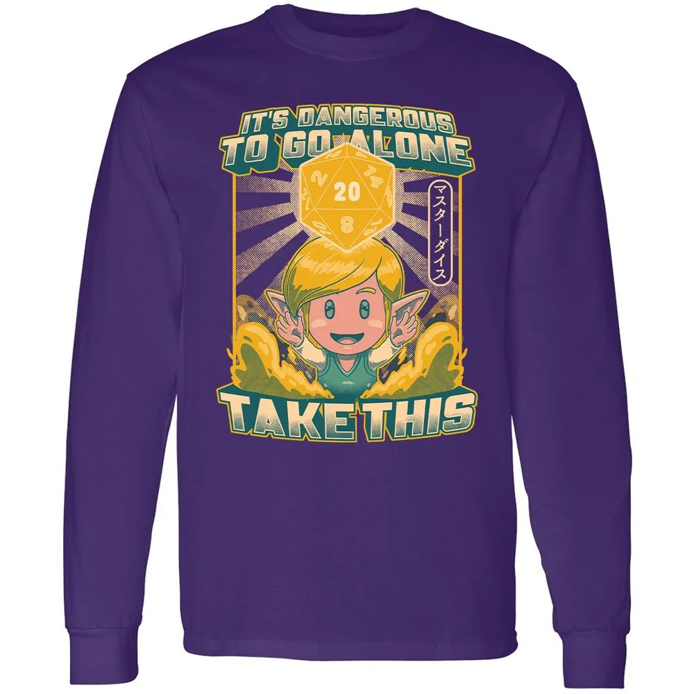 Long Sleeve T-Shirt - E7JPK7L5 - Purple - 13
