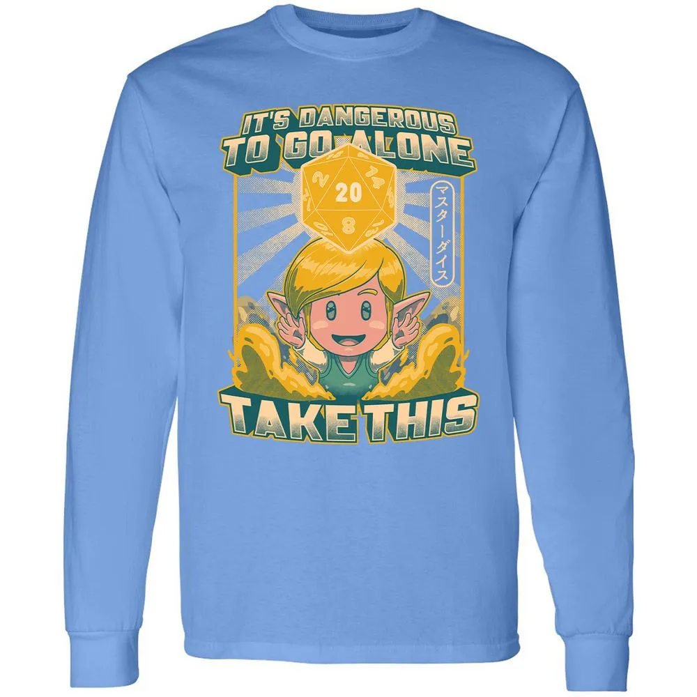 Long Sleeve T-Shirt - E7JPK7L5 - Carolina Blue - 12