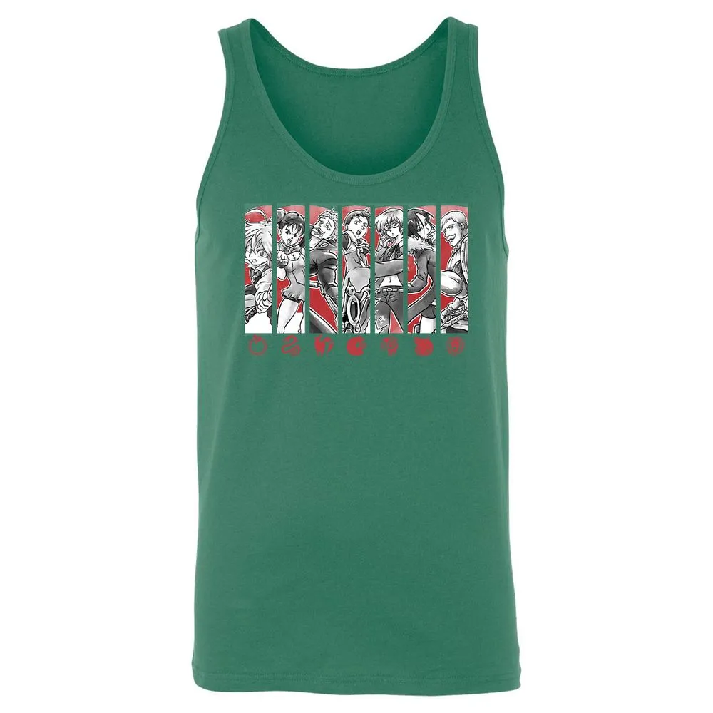 Unisex Jersey Tank - B7HT5QTJ - Kelly - 9