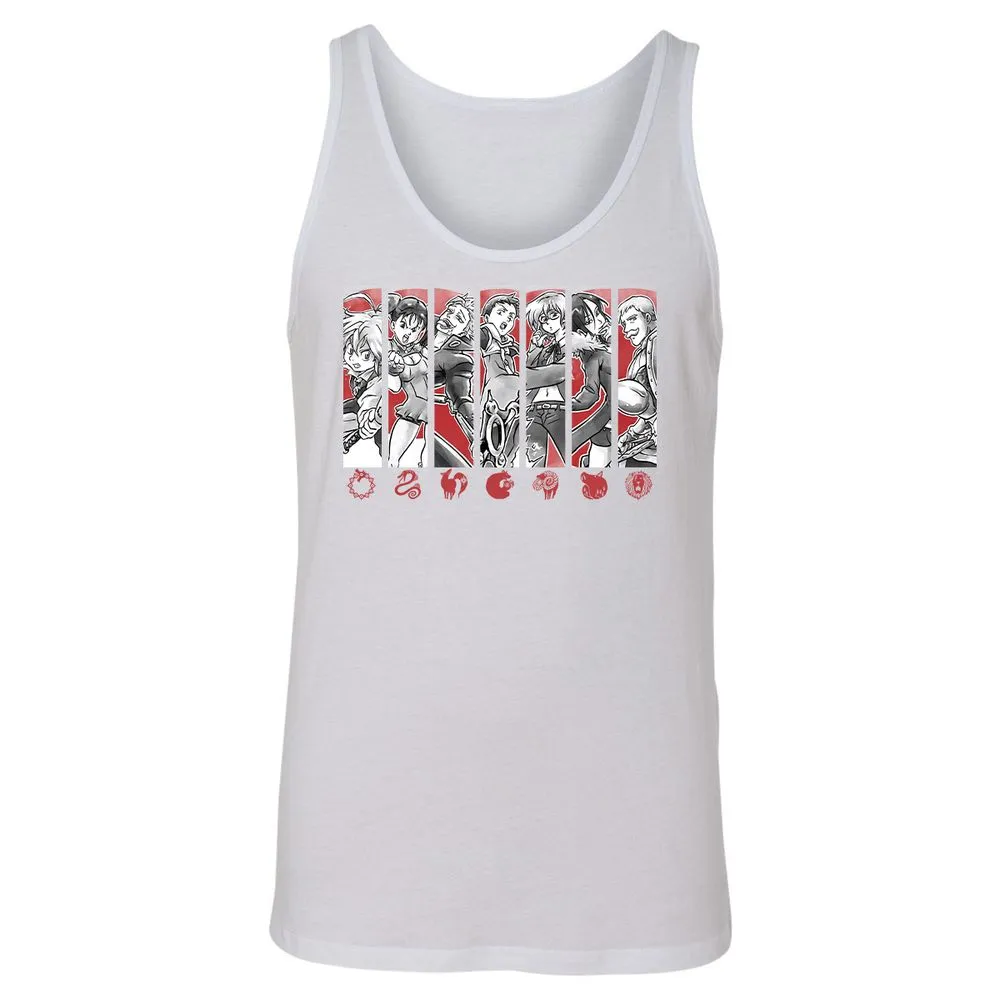 Unisex Jersey Tank - B7HT5QTJ - White - 14