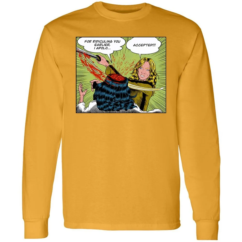 Long Sleeve T-Shirt - 924CGBF2 - Gold - 9