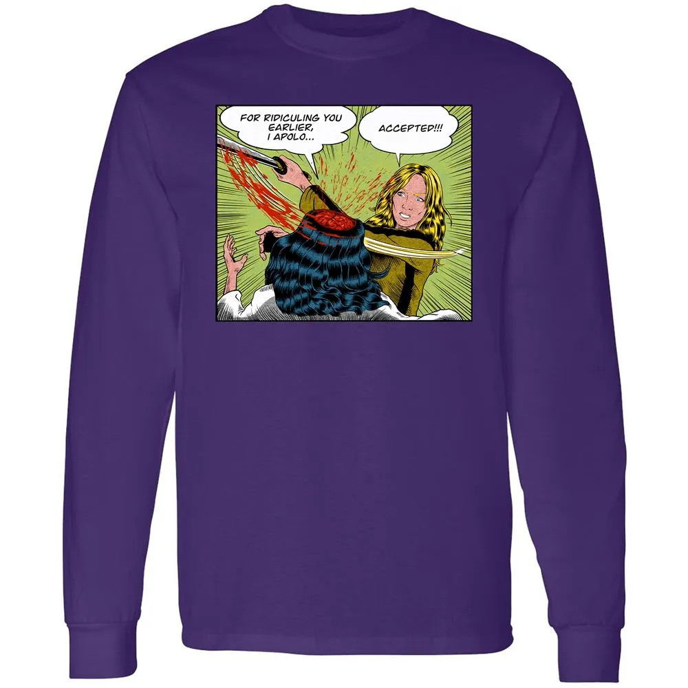 Long Sleeve T-Shirt - 924CGBF2 - Purple - 13