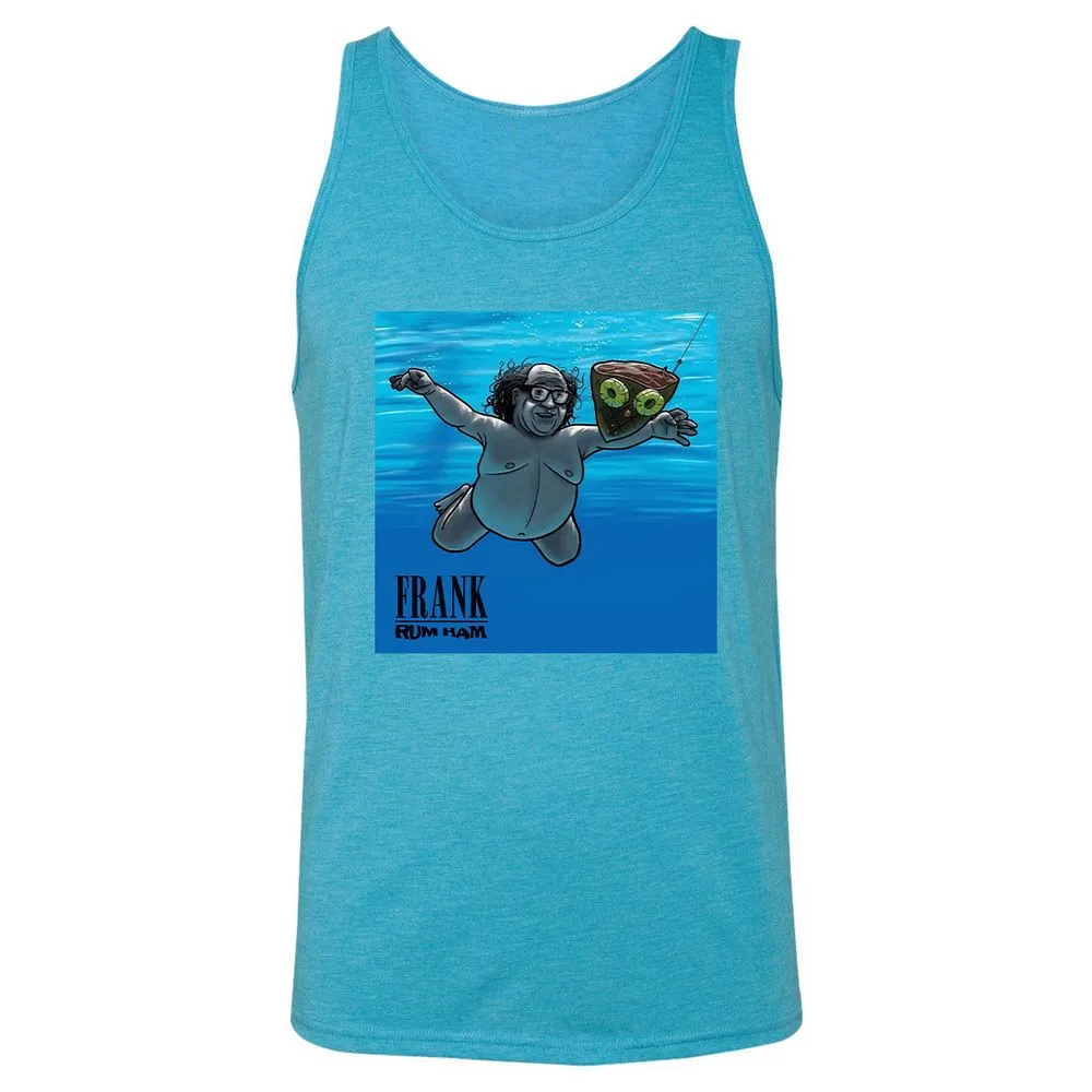 Unisex Jersey Tank - 8D4C8YMU - Aqua Triblend - 3