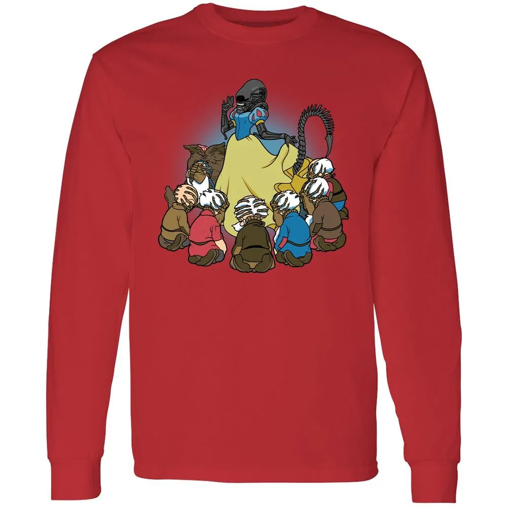 Long Sleeve T-Shirt - 4NDAY6JH - Red - 14