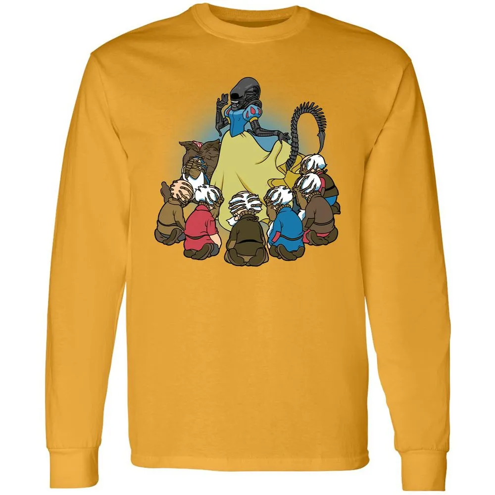 Long Sleeve T-Shirt - 4NDAY6JH - Gold - 9