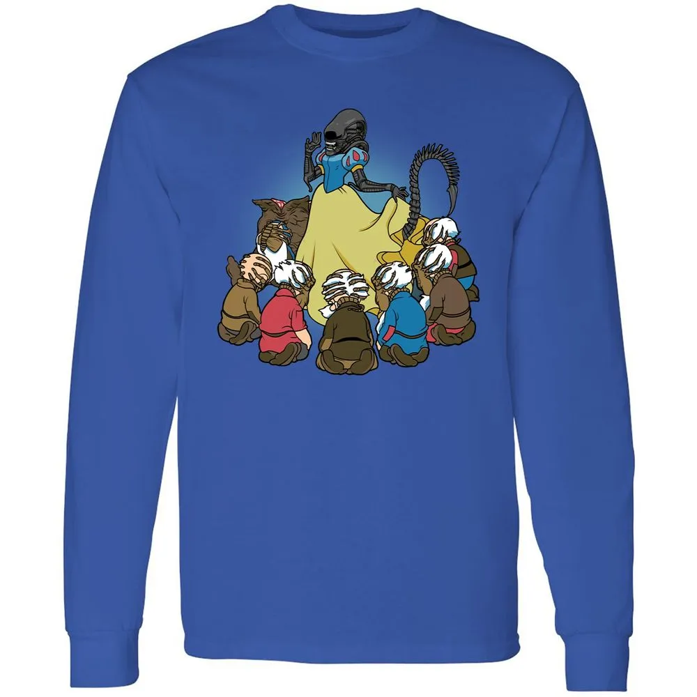 Long Sleeve T-Shirt - 4NDAY6JH - Royal - 8