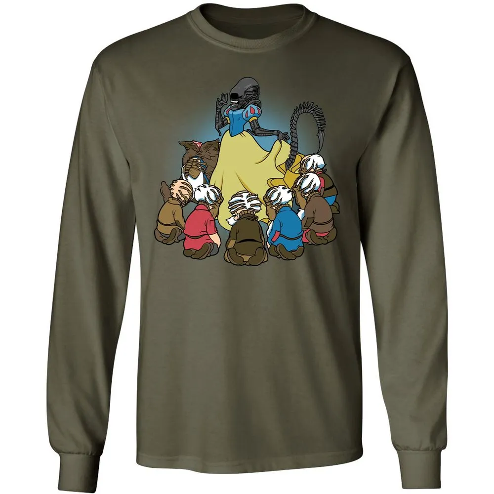Long Sleeve T-Shirt - 4NDAY6JH - Military Green - 16