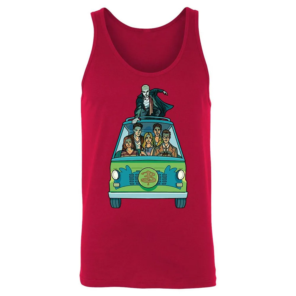 Unisex Jersey Tank - A3E8VEZW - Red - 11