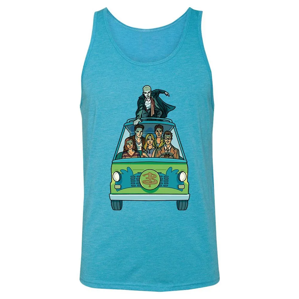 Unisex Jersey Tank - A3E8VEZW - Aqua Triblend - 3