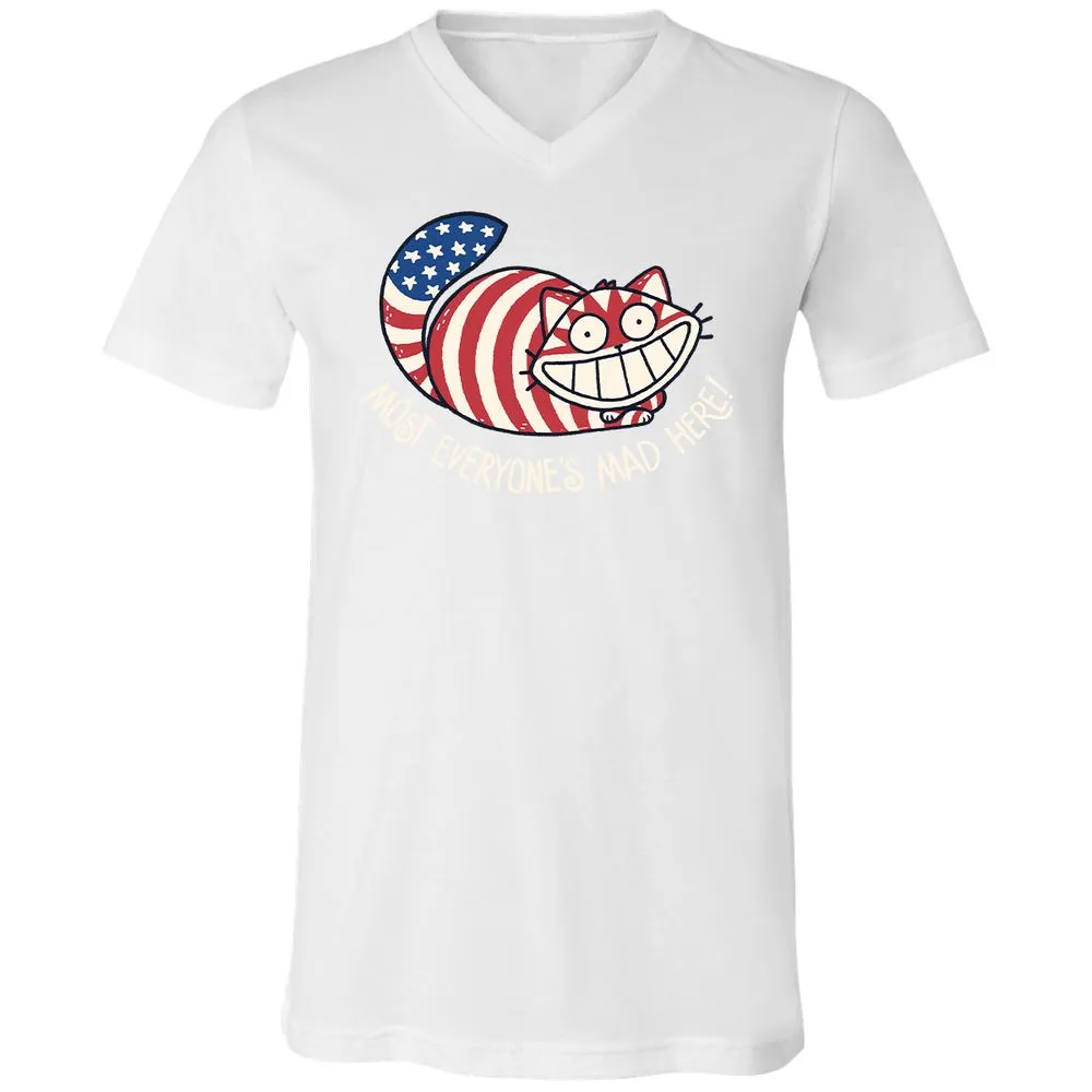 Unisex V-Neck T-Shirt - CPRE4MLA - White - 5