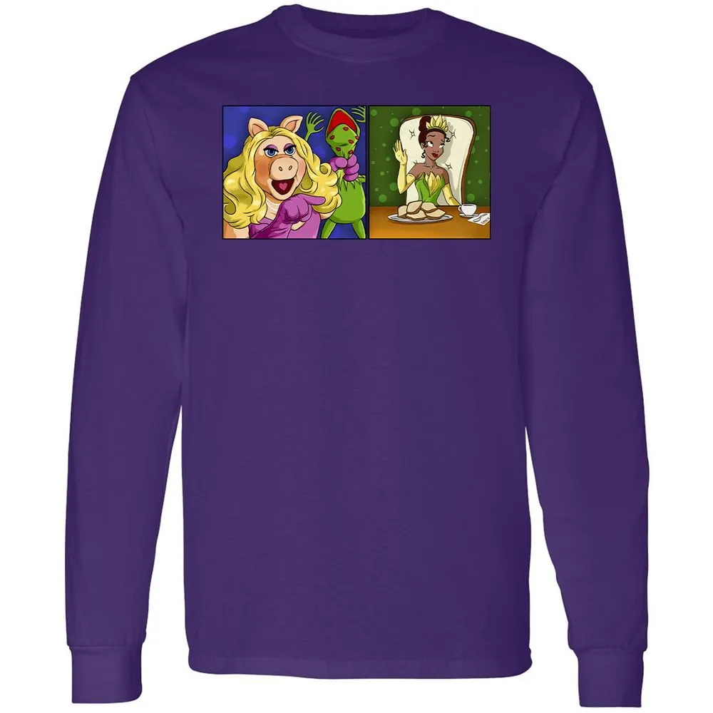 Long Sleeve T-Shirt - 3JU3ZV7D - Purple - 13