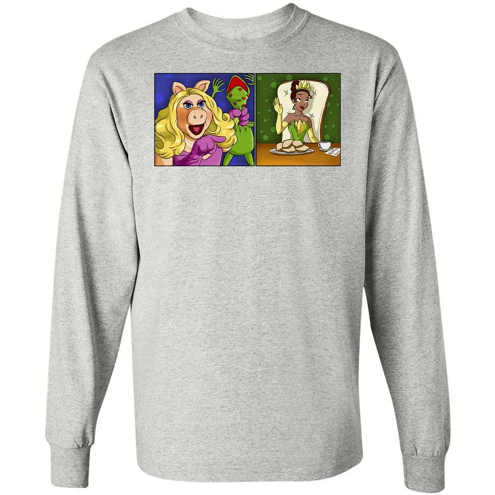 Long Sleeve T-Shirt - 3JU3ZV7D - Ash - 7