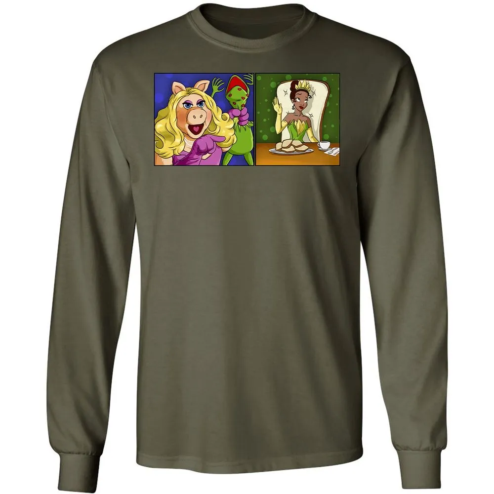 Long Sleeve T-Shirt - 3JU3ZV7D - Military Green - 16