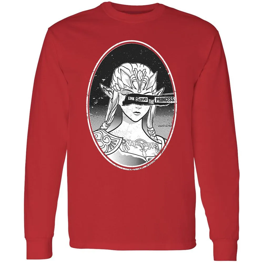 Long Sleeve T-Shirt - CL9VX4MZ - Red - 14