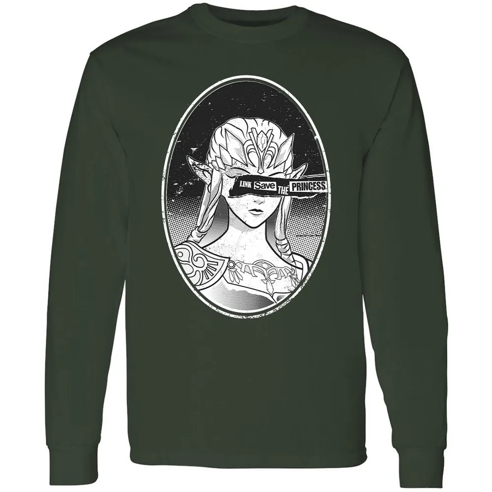 Long Sleeve T-Shirt - CL9VX4MZ - Forest Green - 4