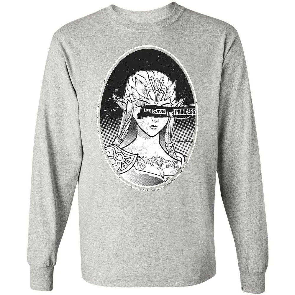 Long Sleeve T-Shirt - CL9VX4MZ - Ash - 7