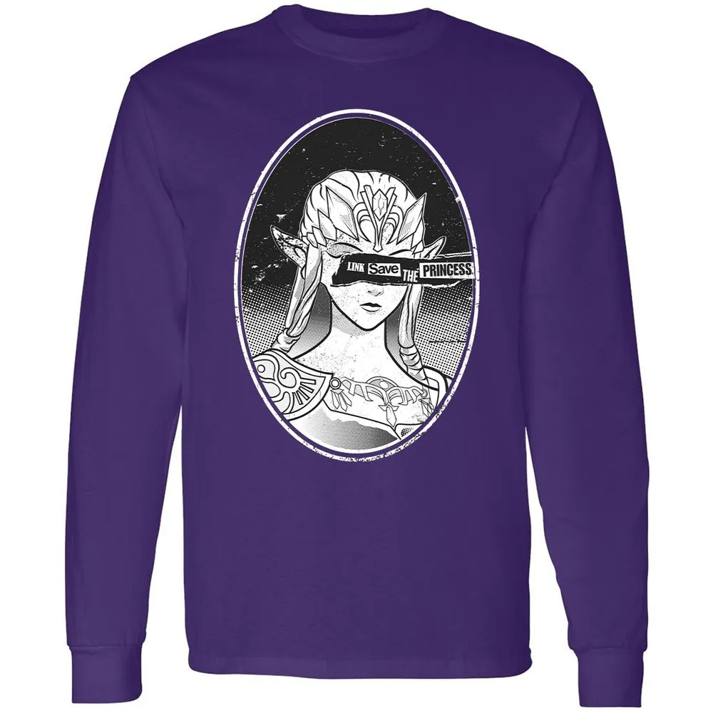 Long Sleeve T-Shirt - CL9VX4MZ - Purple - 13