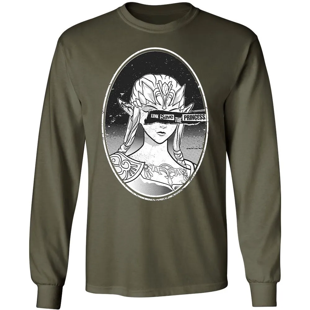 Long Sleeve T-Shirt - CL9VX4MZ - Military Green - 16